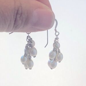 Sterling silver earrings